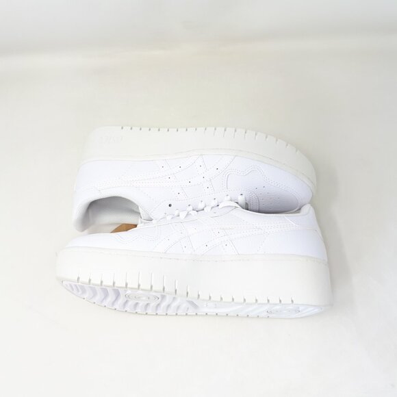 Asics Japan S Platform All White Casual VTG Shoe Sneaker Womens Size 9.5 US NEW - Picture 12 of 12